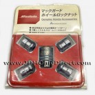 JDM Modulo Honda Access 4pc Locking Lug Nut Set 